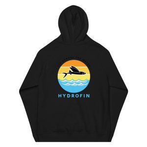 Hydrofin hoodie with fish