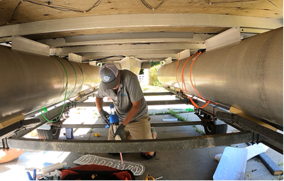 Hydrofin Super Fly Installation