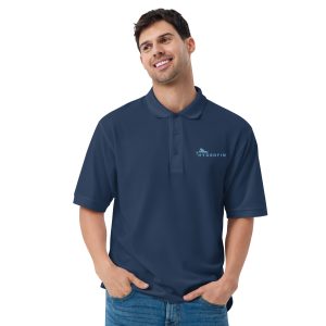 Hydrofin Navy Men's Premium Polo