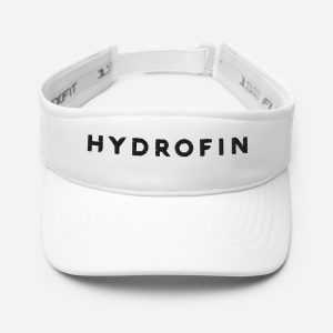 White Hydrofin Visor
